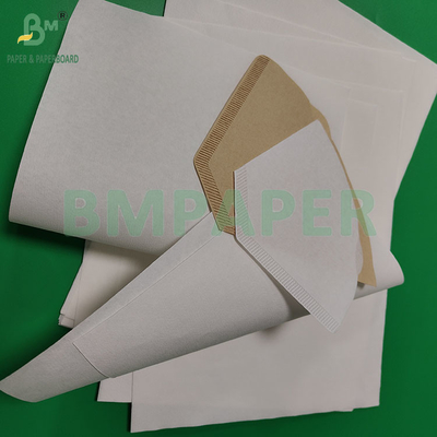 50gm Ahşap Pulp Beyazlanmış ve Beyazlanmamış Gıda Kaliteli Kahve Filtre Kağıdı 328mm