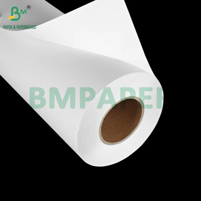 100gm 140gm Poster için tek taraflı kaplı Bond Kağıt Rulo 36 inç x 50m