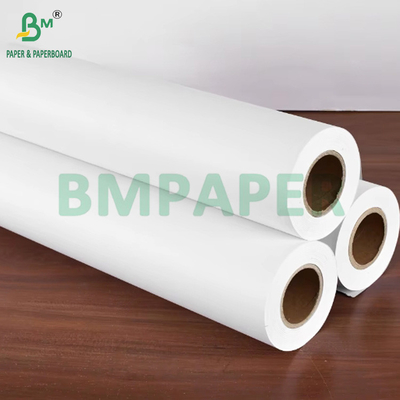 100gm 140gm Poster için tek taraflı kaplı Bond Kağıt Rulo 36 inç x 50m