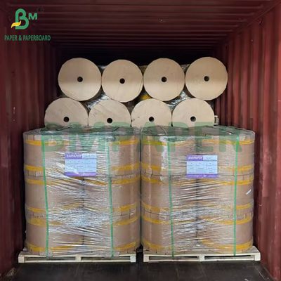 30g Tek Parlaklıklı Balmumuş Siyah Kağıt Rulo 370mm 375mm 380mm Mango Torbaları İçin Premium İç Kaplama
