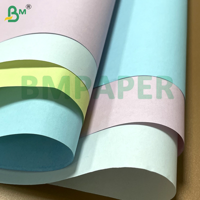 50-75gm Renkli Karbonsuz Kağıt CB / CF / CFB A2 650x910mm & Alıntı ve Form Baskı için Mektup Boyutu