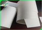 Kağıt İçme Saman için 60gsm 120gsm Beyaz Food Grade Kağıt Rulo