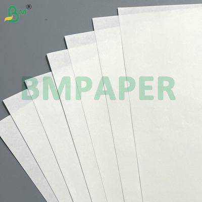80GSM 90GSM Çantalar için Beyaz Kraft Kağıdı Yüksek Güçlü Yıkım Dayanıklı Gıda Güvenli Tam Ahşap Pulp