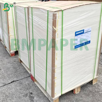 80GSM 90GSM Çantalar için Beyaz Kraft Kağıdı Yüksek Güçlü Yıkım Dayanıklı Gıda Güvenli Tam Ahşap Pulp