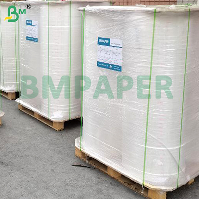 24gm Beyaz Baskı Ekolojik Samanlı Sarılmış Kağıt Gıda Kağıdı 22mm 5000m Samanlı Paketleme için