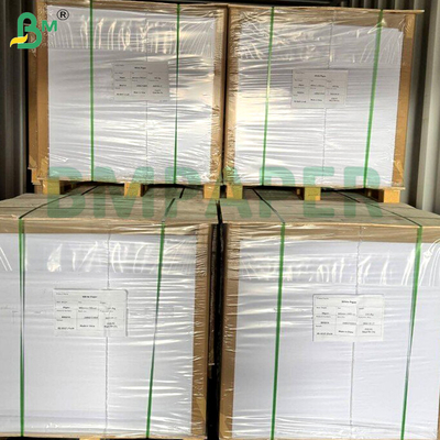 30g 40g çevre dostu Yüksek beyazlık Yumuşak MG Kraft Kağıdı Gıda Paketleri Baskı için