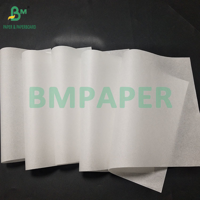 40gm 60gm Beyaz Kit5/ Kit7 Hamburger Dolaşımı için Yağ geçirmez Kağıt