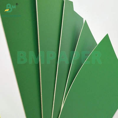 1.2mm 1.4mm Renkli Bule Yeşil Kaplı Gri Geri Karton Kutu Yapma