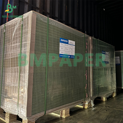 1.2mm 1.4mm Renkli Bule Yeşil Kaplı Gri Geri Karton Kutu Yapma