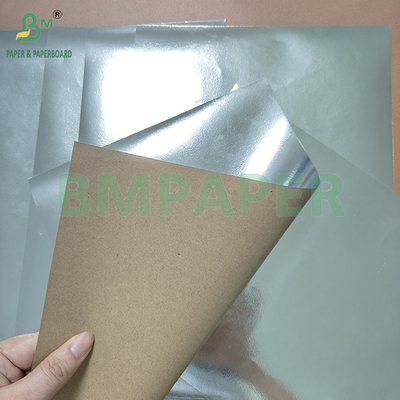 116gm 145gm Metal Alüminize Kraft Kağıdı Gıda Paket Kağıdı