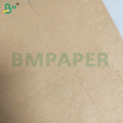 0.55mm Beyaz Yumuşak Yüzey Yıkanabilir Kraft Kağıt Ruloları 150cm*100m
