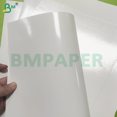190gm+15gm PET kaplı fırın kullanımı için beyaz kraft kağıt levhaları