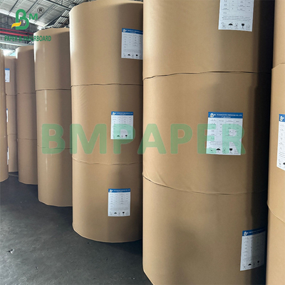 120gm Tek taraflı PE kaplı Gıda ambalajı Paketleme Kahverengi Kraft Kağıt