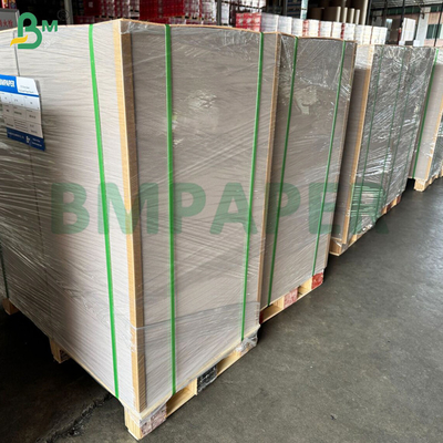 Geri dönüştürülmüş 70 gm 85 gm Tek taraflı metalleştirilmiş gümüş kraft kağıt rulo