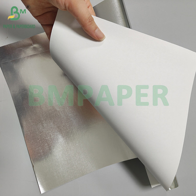 55 gm 70 gm Kırık Kağıt Beyaz Arka Metal Kağıt Sigara ve Çay Paketleme