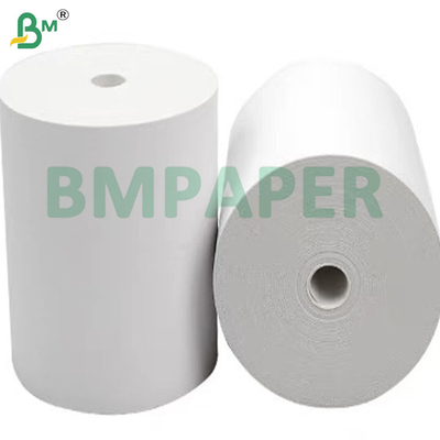 60g 65g Kasaya Kaydetme Kağıdı Temiz Termal Kağıt Nakliye Etiketleri Biletler ve Bordo Kartı