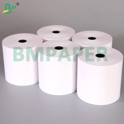 60g 65g Kasaya Kaydetme Kağıdı Temiz Termal Kağıt Nakliye Etiketleri Biletler ve Bordo Kartı