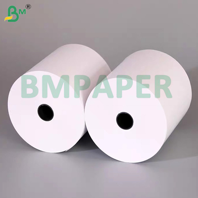 60g 65g Kasaya Kaydetme Kağıdı Temiz Termal Kağıt Nakliye Etiketleri Biletler ve Bordo Kartı