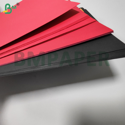 250gm 300gm Siyah Kırmızı Renkli Katı Karton Hediye Kutuları Yüksek Sertlik