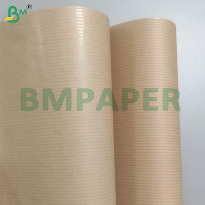 Ambalaj için 50gsm Yüksek Mukavemetli Şeritli Kraft Kağıt Levhalar