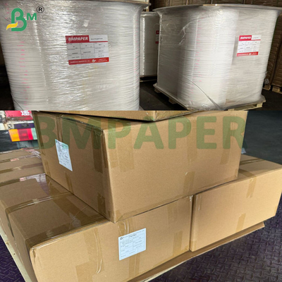 60g Gıda sınıfı saman kağıdı 15mm X 3100mm İçecek samanları için Farklı desenler
