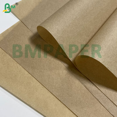38g Kahverengi Kit7 Yumuşatabilir Kızarmış Gıda Paketleri Gıda Güvenliği Yağa dayanıklı Pelleaglio Kağıdı