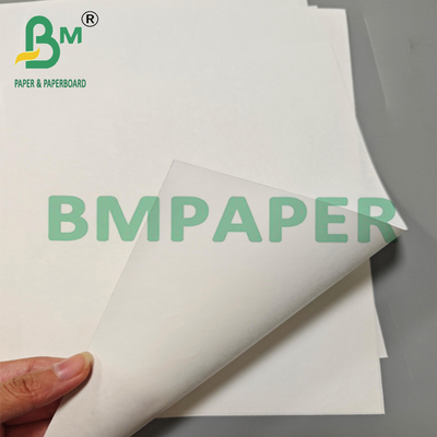 Kaplamasız Kompostlanabilir Beyaz Kraft Kasap Kağıdı Paket Servis Çantaları İçin 90gsm