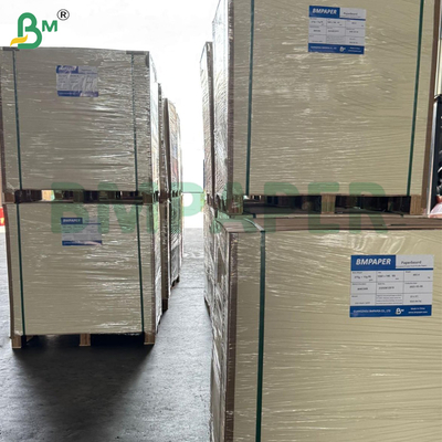 3mm Beyaz Ahşap Pulp Yapılmış Asma İşaretleri için Ekran Kağıdı Taşı 1220 x 2440mm