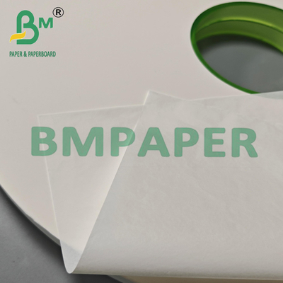 26g Gıda Sınıfı Saf Beyaz Pipet Sarma Kağıdı İçme 28/29mm x 6000m İçin