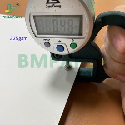 350GSM 400GSM Termoformed Tepsiler için Tek Yanlı Parlak Pıhtı Kartonu