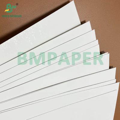 350GSM 400GSM Termoformed Tepsiler için Tek Yanlı Parlak Pıhtı Kartonu