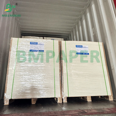 350GSM 400GSM Termoformed Tepsiler için Tek Yanlı Parlak Pıhtı Kartonu