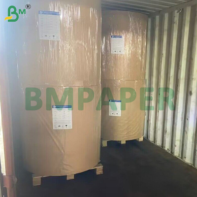 Yüksek Mukavemetli 40gsm Beyaz ve Kahverengi Metal ve Cam Arası Kağıdı