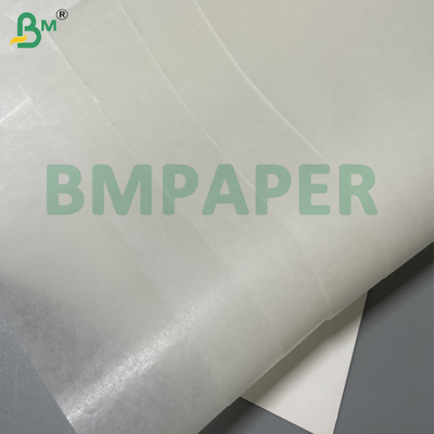40g Moisture Resistance Food Safety Double Sided Wax Coated Wax Paper For Candy Burger Wrapping