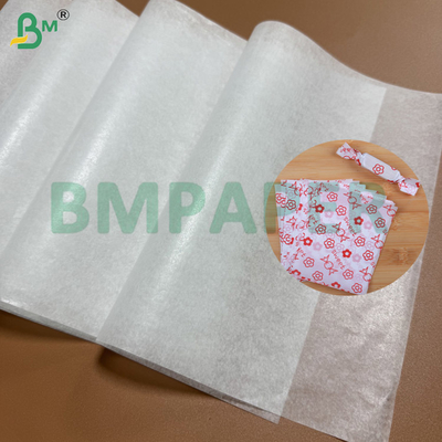 30gm Gıda Güvenli Balmumu Kaplı Beyaz Baska Kağıt Şekerlik Sarma 900mm 1050mm