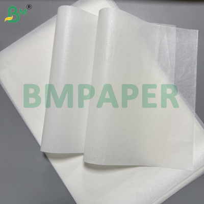 40gsm Çift Taraflı Silikonlu Kağıt Isıya Dayanıklı Beyaz Renk Pişirme Parşömeni (>220°C)
