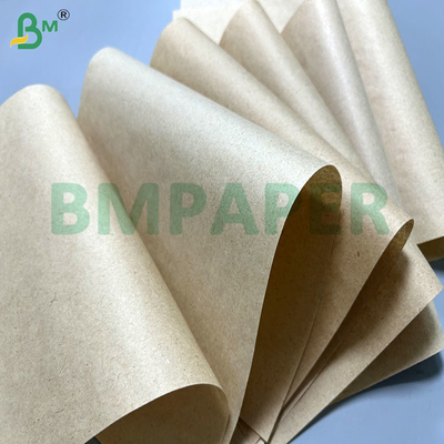 30g 35g 1200mm Genişliğinde Doğal Rengi Açılmamış Ara Kat Kraft Kağıdı Çelik Ürünü Korumak İçin