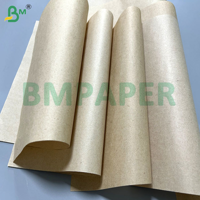 30g 35g 1200mm Genişliğinde Doğal Rengi Açılmamış Ara Kat Kraft Kağıdı Çelik Ürünü Korumak İçin