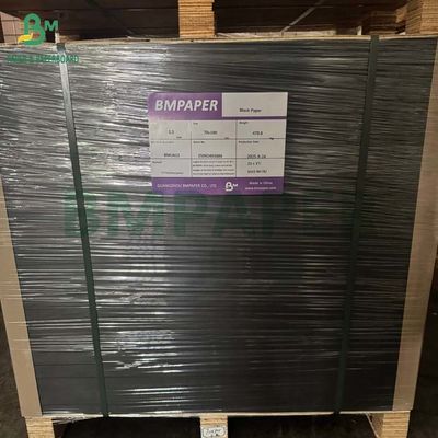 Yüksek kalınlık 1.5 mm 2 mm Siyah Kağıt Fotoğraf Çerçeve için Sert Karton