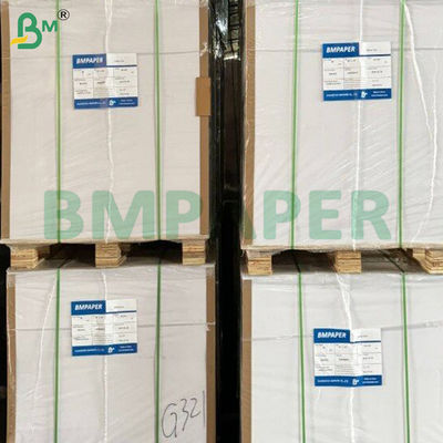 Ambalaj için 190-400Gsm Beyaz Yüzey Kaplamalı Triplex Karton