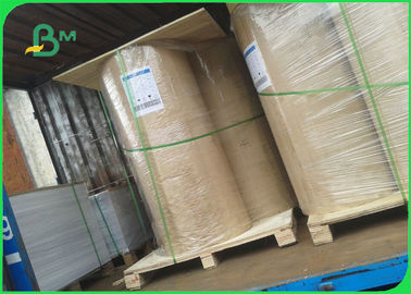 250 300 350GSM Üst Yarı Kaplı Dupleks Karton Gri Arka