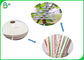 Tek Kullanımlık Pipetler İçin Esnek Biyobozunur Doğal 60gsm 120gsm Straw Paper