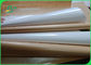 31 - 98 İnç Gıda Sınıfı Kağıt Rulo / Yağa Dayanıklı Kahverengi Veya Beyaz PE Kaplamalı Kraft Kağıt Ambalajı İçin