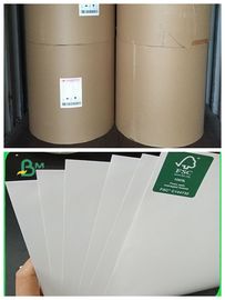 500mm 400mm 115g Parlak Sanat Kağıt Rulo Kutuları Bakire Hamuru Geri Dönüşümlü Yapma Için