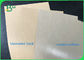 160gsm + 10gsm PE Kaplamalı Kağıt, Yiyecek Paketleri İçin Yağlı Kahverengi Kağıt Rulosu