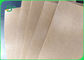 PE Kaplı Kahverengi Kraft Kağıt Suya Dayanıklı 50 - Paket Kutusu İçin 500gsm