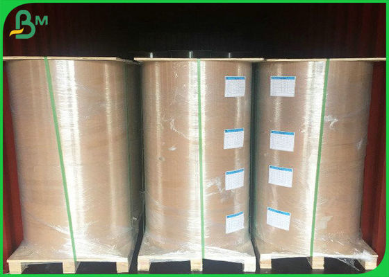 Paketler İçin Onaylı Süper Parlak 40gsm 60gsm + 10g PE Kaplamalı Kağıt