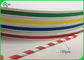 60GSM 120GSM 39.69CM Radius Stripe Baskı Straw Paper Gıda Sertifikalı Sertifikalı