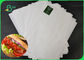35 / 40GSM Food Grade MG MF Beyaz Kraft Kağıt Ambalaj Hamburger İçin Rulo FDA