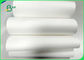 Genişlik 70 × 100 cm Yüksek beyazlık 70gsm FDA gıda ambalaj için beyaz kraft kağıt
